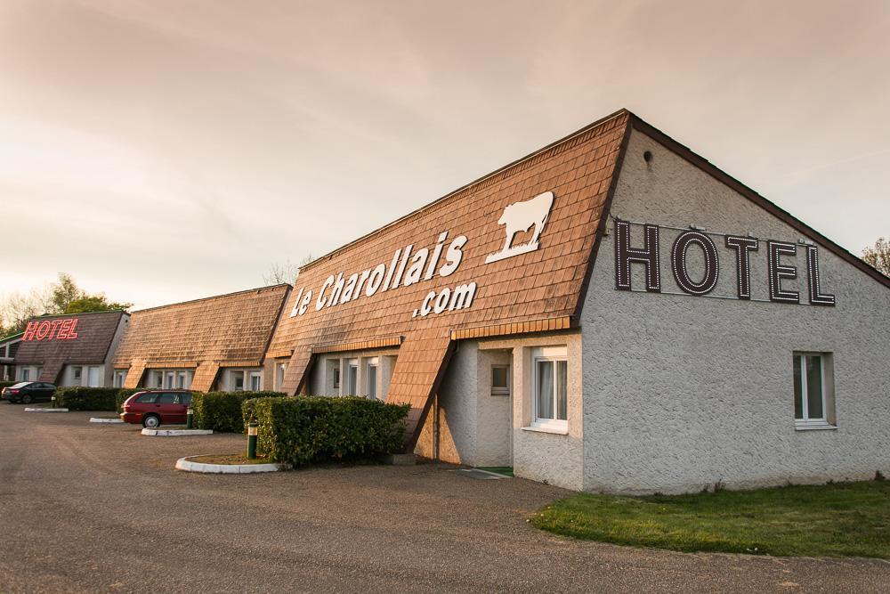 Le Charollais Motel Restaurant Contact-Hotel Vitry-en-Charollais Eksteriør bilde
