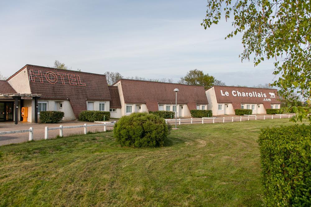 Le Charollais Motel Restaurant Contact-Hotel Vitry-en-Charollais Eksteriør bilde